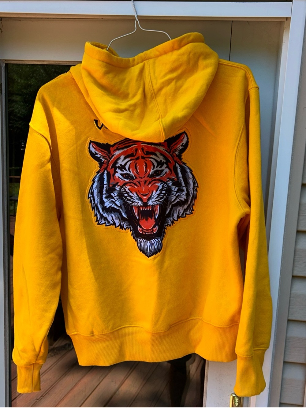 Wu-Tang Yellow Tiger Graphic Hoodie